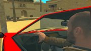 Vapid Bullet из GTA V с вращающим рулевым колесом for GTA 4 miniature 6