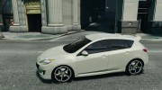 Mazda 3 MPS 2010 для GTA 4 миниатюра 2