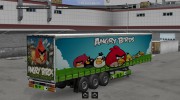 Angry Birds Trailer by LazyMods for Euro Truck Simulator 2 miniature 1