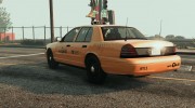 NYPD FORD CVPI Undercover Taxi NEW 4K para GTA 5 miniatura 3