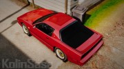 Pontiac Firebird Trans Am GTA 1987 [EPM] для GTA 4 миниатюра 4
