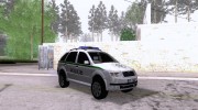 Skoda Fabia Combi Policie CZ for GTA San Andreas miniature 4