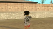 Красивая девушка v2 для GTA San Andreas миниатюра 5