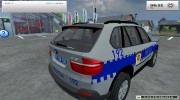 BMW X5 Serbian Police for Farming Simulator 2013 miniature 5
