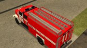 Автоцистерна пожарная АЦ-40 (ЗИЛ-433104) для GTA San Andreas миниатюра 6