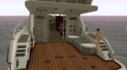 Yacht para GTA San Andreas miniatura 5