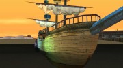 Пиратский корабль para GTA San Andreas miniatura 4