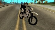 Moto polica Argentina for GTA San Andreas miniature 1