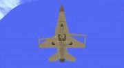 F-16C Jastrzab для GTA San Andreas миниатюра 7