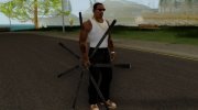 Blackout Sword для GTA San Andreas миниатюра 3