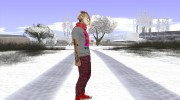 Skin GTA online в маске филина para GTA San Andreas miniatura 3