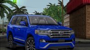 Toyota Land Cruiser 200 Sport Design 2021 for GTA San Andreas miniature 1
