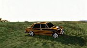 VAZ 2106 Gold Chrome (Azerbaijan Avtosh Style) for GTA San Andreas miniature 3