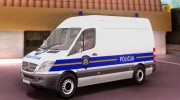 Mercedes Sprinter - Croatian Police Van для GTA San Andreas миниатюра 9