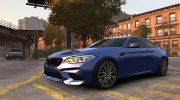 2018 BMW M2 Competition для GTA 4 миниатюра 1