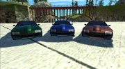 FlatQut Splitter Cabrio Custom for GTA San Andreas miniature 5