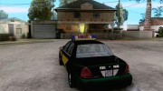 Ford Crown Victoria Indiana Police para GTA San Andreas miniatura 3