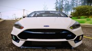 Ford Focus RS 2017 для GTA San Andreas миниатюра 2