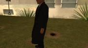 Jimmys Black Long Coat from Mafia II para GTA San Andreas miniatura 4
