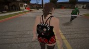 Claire College Girl для GTA San Andreas миниатюра 7