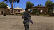Skin HD Umbrella Soldier v2 для GTA San Andreas миниатюра 2