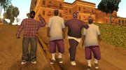 BETA Grove and Ballas Gang (Restore) для GTA San Andreas миниатюра 3