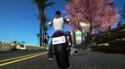 Harley-Davidson FXDB - Dyna Street Bob 2017 для GTA San Andreas миниатюра 4