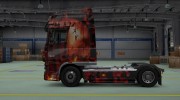 Скин Inferno для Daf XF para Euro Truck Simulator 2 miniatura 3