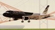 Airbus A320-200 Air New Zealand Crazy About Rugby Livery для GTA San Andreas миниатюра 2