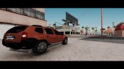 Renault Duster для GTA San Andreas миниатюра 4