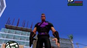 Hawkeye without weapons для GTA San Andreas миниатюра 2