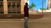 Коричневая куртка для GTA San Andreas миниатюра 4