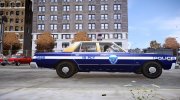 Dodge Aspen 1979 NYPD City Housing for GTA 4 miniature 4
