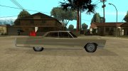 Cadillac Fleetwood Sixty Special 1967 для GTA San Andreas миниатюра 4