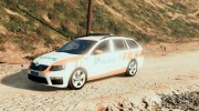 Skoda Octavia RS Swiss - GE Police for GTA 5 miniature 2