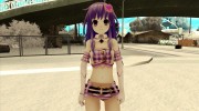Anime Girls для GTA San Andreas миниатюра 1
