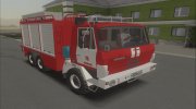 Пожарный TATRA-815 АСА для GTA San Andreas миниатюра 1