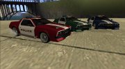 1981 DeLorean DMC-12 Police для GTA San Andreas миниатюра 5