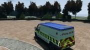 Ford Transit Polish Police for GTA 4 miniature 3