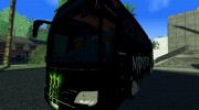 Monster Energy bus by YaroSLAV for GTA San Andreas miniature 6