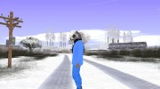 Skin HD GTA Online в маске енота v4 for GTA San Andreas miniature 4