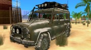 УАЗ-31519 зимний вариант из COD MW 2 для GTA San Andreas миниатюра 1