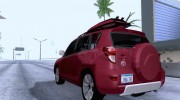 2009 Toyota RAV4 для GTA San Andreas миниатюра 2