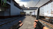 Black Tactical Knife para Counter-Strike Source miniatura 1