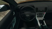 Subaru Legacy B4 GT для GTA 4 миниатюра 6