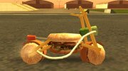 Burger Bike para GTA San Andreas miniatura 5