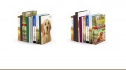 Golden Retriever Study Accessories Collection para Sims 4 miniatura 3