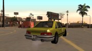 Taxi III для GTA San Andreas миниатюра 3