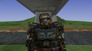 Член группировки Эскадрон Смерти в облегченном экзоскелете из S.T.A.L.K.E.R para GTA San Andreas miniatura 1