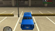 FBI Truck Civil Paintable by Vexillum para GTA San Andreas miniatura 3